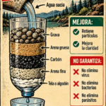 Cómo purificar agua en una emergencia: filtrar, hervir, clorar y almacenar Cómo purificar agua en una emergencia: filtrar, hervir, clorar y almacenar
