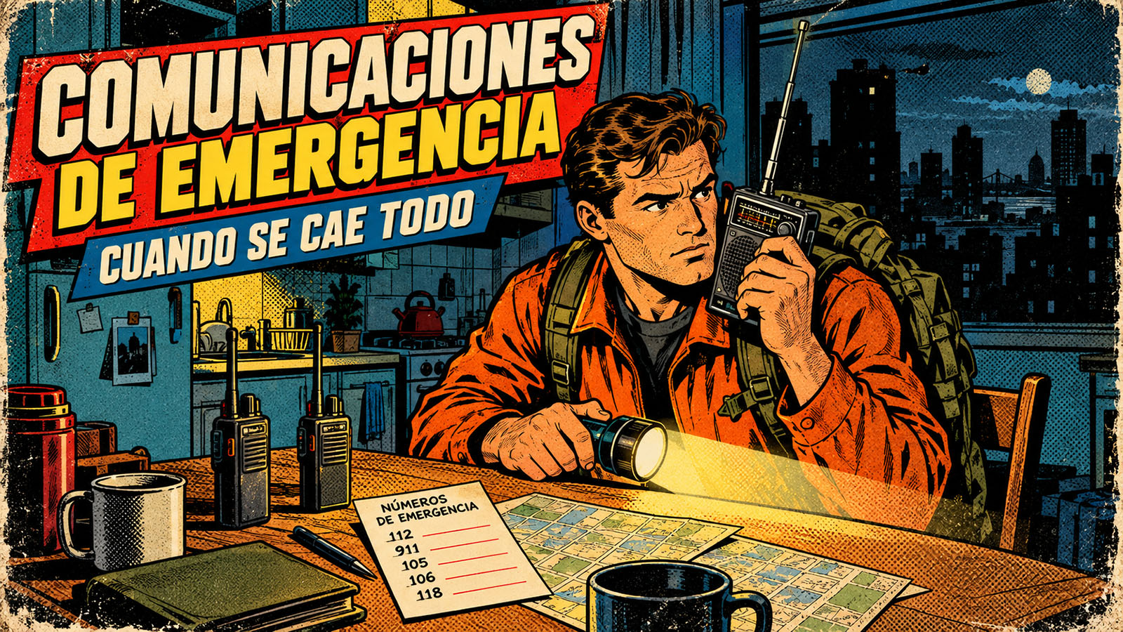 Comunicaciones de emergencia: cómo mantener el contacto cuando se cae todo