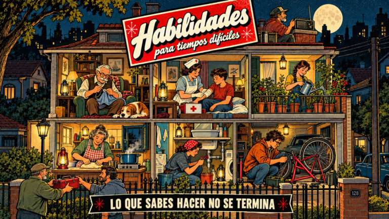 22 habilidades para tiempos difíciles: lo que conviene saber hacer cuando las provisiones no alcanzan