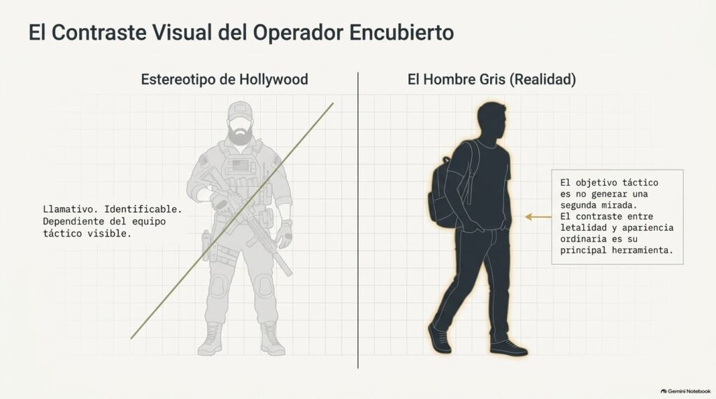 El hombre gris vs. el estereotipo de Hollywood