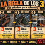 La regla de los 3: qué priorizar para sobrevivir
