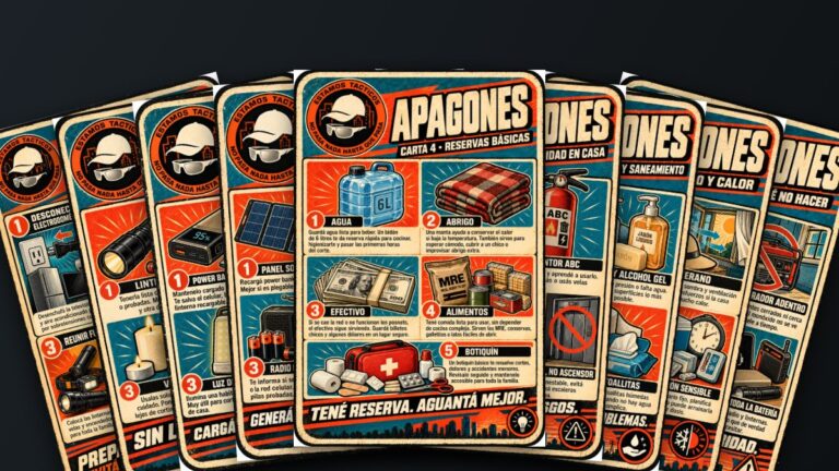 Pack de tarjetas: Apagones