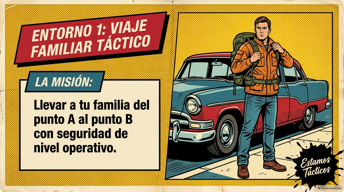 Salidas en familia: guía táctica para viajar seguro en auto