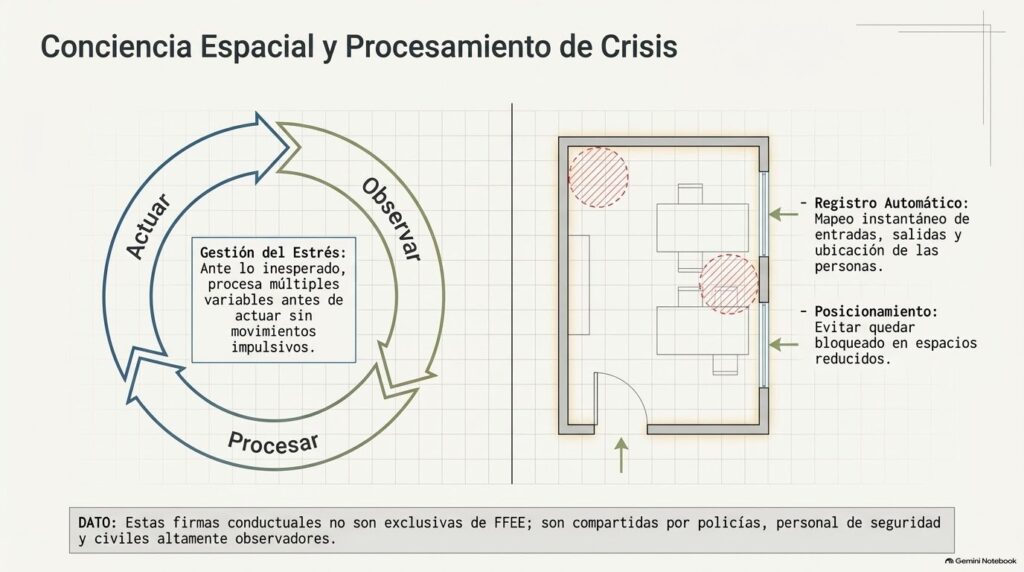 Procesamiento de crisis y conciencia espacial